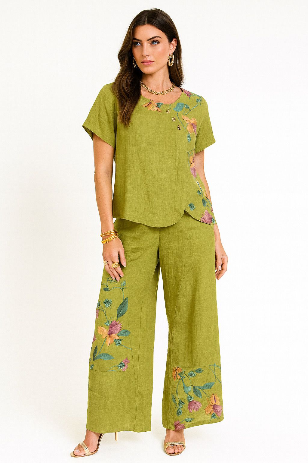 CONJUNTO FLORATTA VERDE