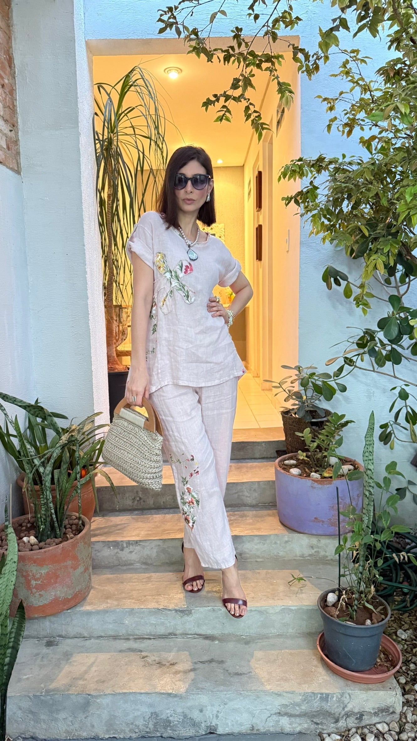 CONJUNTO FIORI DE ROSE