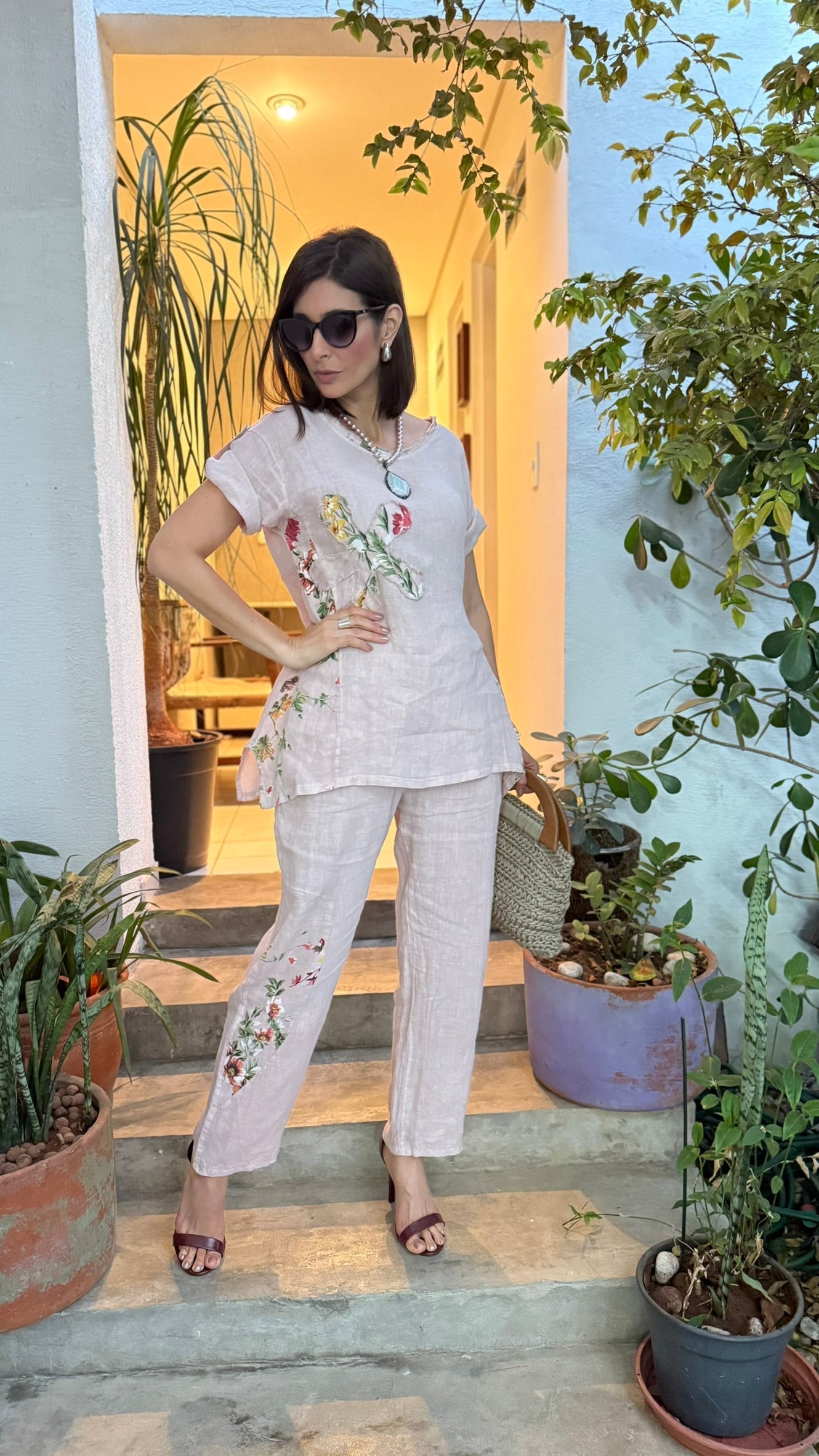 CONJUNTO FIORI DE ROSE